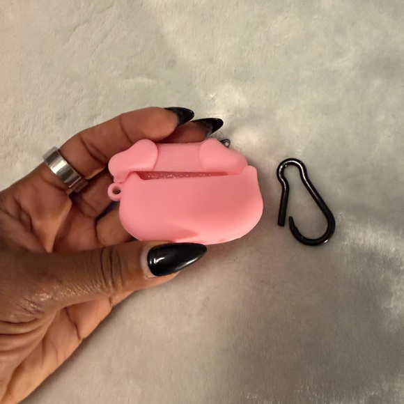 Cute Pink Piggy AirPods Case - Picture 2 of 4